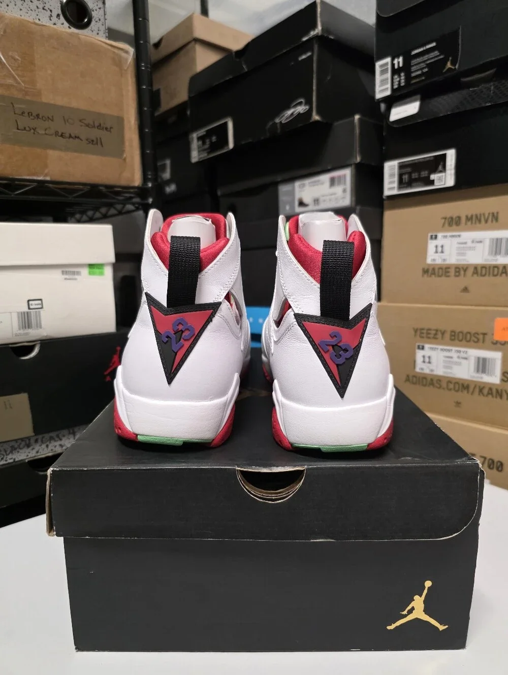 Jordan Air Jordan 7 Retro 'Hare' Bugs Bunny W/ Matching Socks **RARE**